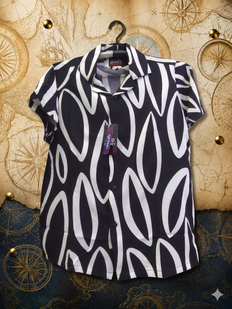 stylish cuban collar half shirt stylish cuban collar half shirt