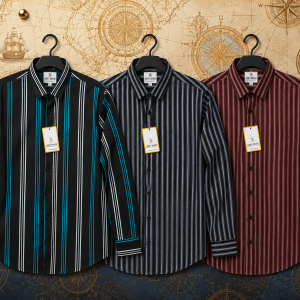 Premium Striped Casual Shirt - Eid Collection